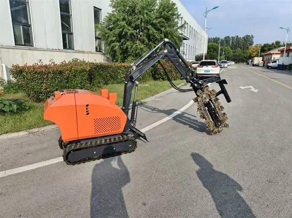 Minihydraulický rýhovač
